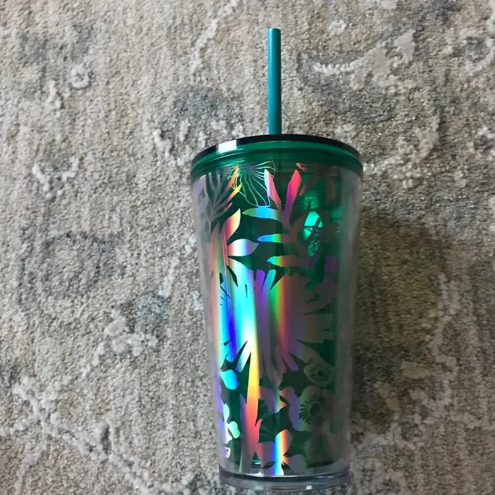 NWT Starbucks Jungle Green Tumbler